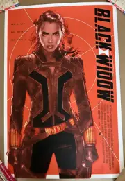 MONDO Black Widow Tula Lotay SDCC Exclusive Red Variant Marvel SIGNED Stamped