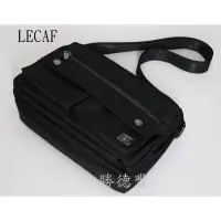 在飛比找蝦皮購物優惠-LECAF 良凱 男包 尼龍 多格層多拉鍊休閒包 斜背包 側