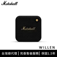 在飛比找Yahoo奇摩購物中心優惠-Marshall Willen 迷你攜帶式藍牙喇叭