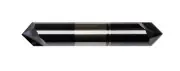 3/8" 2 FLUTE 90 DEGREE CARBIDE CHAMFER MILL - DOUBLE END - TiALN COATED