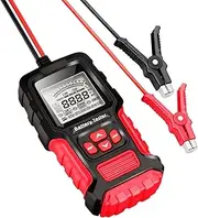 Car Battery Tester 12V Digital Automotive Alternator Meter Diagnostic Tool,100-2000 CCA Load Capacity, Charging & Cranking Analyzer for Truck, Boat, RV, Marine Vehicle, and More
