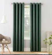 Sun Zero Gregory Everglade 54 in. W X 84 in. L Grommet Room Darkening Curtain