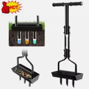 Soil Aerator Tool Coring Garden Tool with Soil Corer Collector for Lawn Care