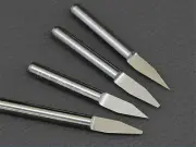 10pc 3.175mm shank 60 Degree 0.2mm Carbide PCB Engraving Bits CNC Router Tool