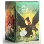 PERCY JACKSON AND THE OLYMPIANS 5 BOOK PAPERBACK BOXED SET (NEW COVERS W/POSTER)
