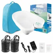 Ionic Detox Machine Foot Spa Basin Kit Arrays with Bag Health Care For Home Use