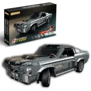 1:14 Scale GT500 Building Toy Set - Race Car Model Kit for Home & Office Disp...