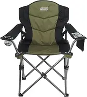 Coleman Swagger Chair | Outdoor Camping Chair, Lightweight Beach Chair, Foldable, Black/Green