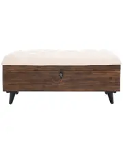 Safavieh Liam Tufted Cocktail Ottoman