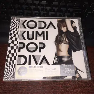倖田來未 KODA KUMI POP DIVA CD+DVD 初回限定 R版未拆