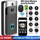 Wireless Smart Video Doorbell WiFi Security Camera Bell Phone Door Ring Intercom
