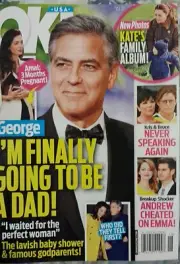 OK! Magazine May 4, 2015-Kate Middleton & Prince George,Georg Clooney,Emma Stone