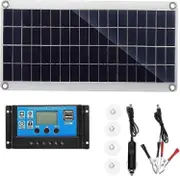 300w 12v Solar Panel Kit Battery Charger 300 Watt 12 Volt Off Grid System With 10a-60a Controller