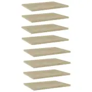 8pcs Replacement Shelf Panel For Book Cabinet Chipboard Bookshelf Boards 40x30cm