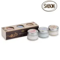 在飛比找momo購物網優惠-【SABON】迷你身體磨砂膏禮盒(經典PLV+綠玫瑰+茉莉花