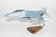 160th Tactical Fighter Squadron F-4d Model, 1/42 (18") Scale, Mahogany
