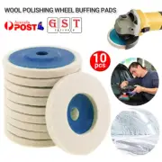 Wool Polishing Wheel Buffing Pads 14'' Angle Grinder Felt Polishing Disc AU