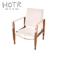 在飛比找博客來優惠-【HOTR】慵懶系列 狩獵椅 戶外折疊椅子/輕奢露營/野餐椅