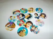 Pre Cut One Inch Bottle Cap Images Disney Princess Mix Free Shipping