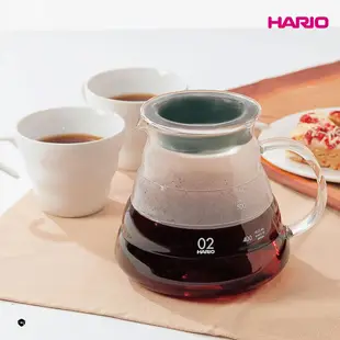 [ HARIO 雲朵系列 ] V60雲朵80咖啡 03 玻璃分享壺 -透明 800ml