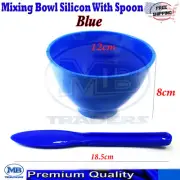 Dental Plastic Spatula Mixing Waxing Nonstick Flexible Silicone Impression Bowl