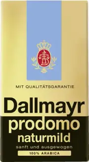 Dallmayr Prodomo Naturmild Coffee Powder Arabicia Beans 500g