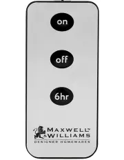 [Maxwell & Williams] Let's Get Lit LED Candle Remote Gift Boxed in Black