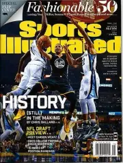 N Sports Illustrated Warriors Steph Curry History 2016 Newsstand No Label