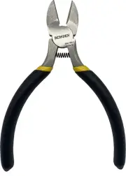 5" Side Cutters, Mini Diagonal Cutting Pliers, Spring-Loaded Wire Snips