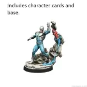 Avalanche model, stats card + base PRESALE 6/13 Marvel Crisis Protocol