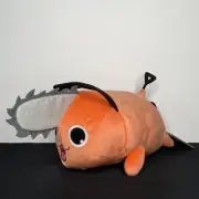 Sega Japan Prize Chainsaw Man Anime Pochita Laying Soft Plush Toy 34cm Long