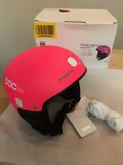 POC Kids Unisex POCito Skull Light Helmets, Fluorescent Pink, Size 55-58cm, M-L
