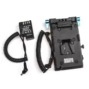 V-mount Battery Power Plate D-Tap +DMW-DCC12 DC Coupler for Panasonic GH5 GH4 G9