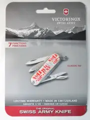 Victorinox Classic SD Swiss Army knife- 2011 Loving You. New in Pkg #2042