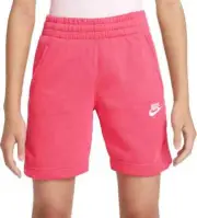 Nike Kids Unisex Sportswear Club Fleece French Terry Shorts Aster Pink
