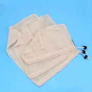 3pcs Grocery Tote Bags Mesh Fruit Bags Net Shopping Tote Reusable Fruit Bags