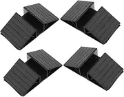 IWOWHERO Multi-Purpose Pet Gate Stabilizers Pcs Triangle Reinforcement Fitting Freestanding Gate Support for Isolation No Tool Installation
