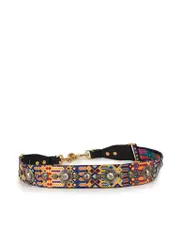 Aztec Pattern Studded Bag Strap