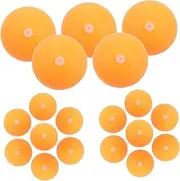50pcs Table Tennis Balls for Training Equipment Silicone Plug Table Tennis Balls Pingpong Trainer Pp Orange