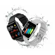 2PCS Smart Watches Fitness Tracker Touch Screen Fitness Watch with Heart Rate Sleep Monitor -Black and Grey