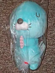 NWT Bono Bono 15" Afternoon Nap Stuffed Lying Down Blue Otter Plush Toreba FuRyu