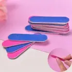 100pcs Remover Nail Cuticle Nail Files Tools Art Buffers Mini Disposable Nail -