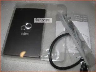 JULE 3C會社-富士通Fujitsu EN100 USB3.0 2.5吋/髮絲紋/全新/黑/紅 硬碟 外接盒