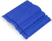 Micro Applicator Brushes Disposable Dental Care Brushes Eyelash Extension Mascara Wands Blue 100PCS, Micro Applicator, Disposable Eyelash Extension
