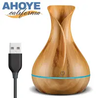 在飛比找博客來優惠-【Ahoye】木紋水氧機130mL(USB供電) 加濕氣 香