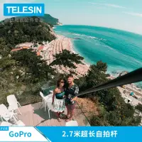 在飛比找蝦皮購物優惠-【現貨】TELESIN Gopro8/7自拍棒Hero6 5