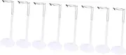 CHICAMPERA 8pcs Doll Display Rack Doll Stand for Sturdy Support Base for Shelf Tabletop for Home Supermarket Decoration