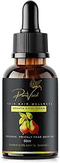 ORGANIC PRICKLY PEAR SEED OIL 50 ml |Cold-Pressed |Vegan