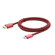 High Speed Mini HDMI to HDMI Cable 1.4 Version 1080p 3D Standard 2.0 1.2M for Camera