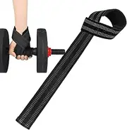 Wrist Straps For Weightlifting – Non Slip Deadlift Grips, Gym Wrists Wraps, Strength Training Support | Durable Weightliftings Strap, Premium Lifting Wrap For Bodybuilding, Fitness Trainings